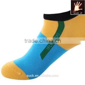 Fashion Mens Cotton Ankle Low Cut Crew Socks for Casual Sport thumbnail-4