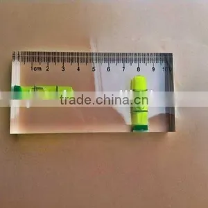 Bubble Vial ; Gift ; PMMA Level Vial thumbnail-1