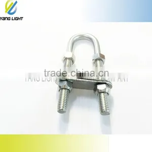 Made in Taiwan High Quality U Shaped Stainless Steel 304 Pipe Clamp thumbnail-1