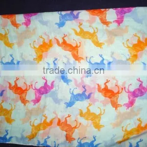 COTTON PRINTED SCARF 2014 thumbnail-2