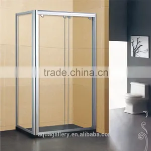 Aluminium Frame Clear Tempered Glass Shower Enclosure thumbnail-1