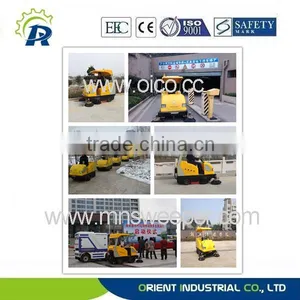Mechanical Driving Linoleum Road Sweeper With Lead Acid Battery Free of Maintenance thumbnail-5