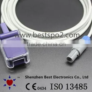 Goldway SpO2 Adapter Cable, Single Notch 7pin>>DB9, 3m, Nellcor Oximax Tech thumbnail-1