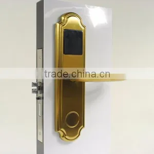 Hot Selling Rfid Card Security Handle Safe Electronic Digital Hotel Smart Keyless Door Lock Italy thumbnail-4