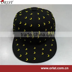 Custom Hip Tap Flat Caps With Embroidery Logo thumbnail-3