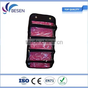 2016 Roll up Cosmetic Bag,jewelry Bag,suitable for Making up or Receiving thumbnail-1