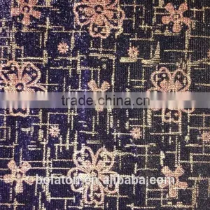 Hot Selling KS Velvet Flower Lacquer Print Velvet for Dress to Middle East thumbnail-1