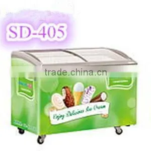 Sliding Glass Door Ice Cream Display Chest Freezer thumbnail-2