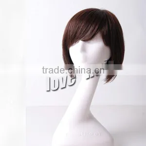 Wholesale Cheap Price 100% Virgin Brazilian Human Hair Full Lace Wigs Jewish Wig thumbnail-1