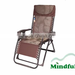 OEM Wholesale Flat Tube Outdoor Garden Chair Zero Gravity Relaxing Sleep Chair thumbnail-3