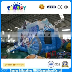 2016 Sunjoy Supply Enjoy Natural Happy Hot Sale Inflatable Castle Bouncer Frozen thumbnail-1