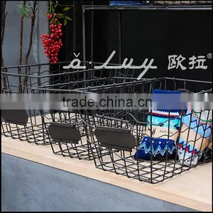 S/3 Grey Weavy Wire Basket Set thumbnail-6