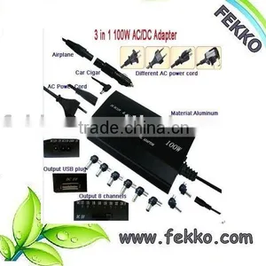 100W Auto Car Home AC DC Power Adapter Charger Laptop thumbnail-1
