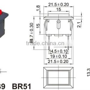 With Waterproof Cover Mini Round Rocker Switches,electronic Power Rocker Switch thumbnail-6