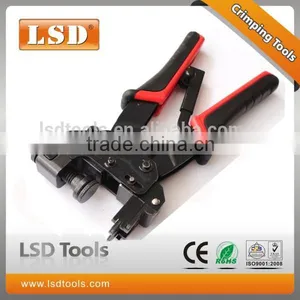 LS-DE156 RJ45/RJ11 Network Tool BNC/RCA/F Connector Compression Crimping Tool Amp Plug Netwrok Tools thumbnail-1