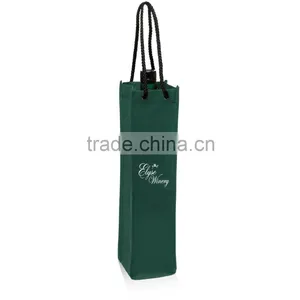 Non-Woven Vineyard One Bottle Personalized Wine Bags Wine Bottle Bag thumbnail-1