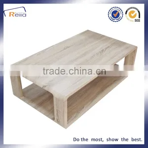 Good Quality Living Room Furniture MDF Coffee Table With Wheels thumbnail-3