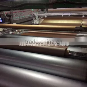 Huiyuan 2015 New Arrival Metallic Color PVC Plastic Film thumbnail-3