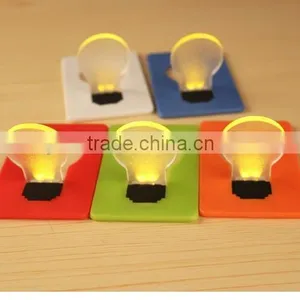 Portable Led Card Pocket Light Bulb Lamp,mini Led Credit Card Light, Christmas Card&switch Card Sharp Credit Card Led Light Bulb thumbnail-1