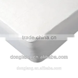 145 Gsm Cotton Flannel Waterproof Fitted Sheet With 143 Bamboo Terry Skirt thumbnail-1