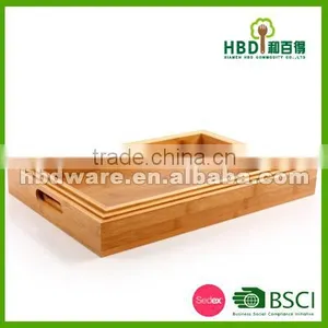Hot Selling Bamboo Trays,Bamboo Breakfast Tray,Bamboo Food Tray thumbnail-5