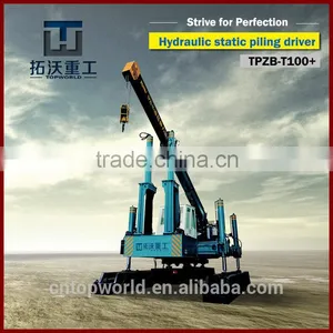 Brand New Hydraulic Static Pile Driver TPZB100+ thumbnail-1