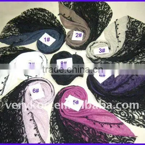 Popular Long Ladies Lace Scarf / Shawl (FCH-10074) thumbnail-1