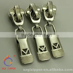 #5 Metal Zipper Slider for Jeans Garment Pouch Bag thumbnail-3
