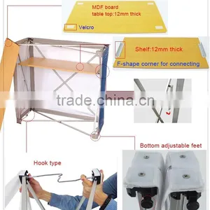 Fast Assemble Fabric Pop up Promotion Table thumbnail-2