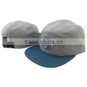 Embroidered Patch Flat Brim Army Cap Badge With Adjustable Strap Running Hat thumbnail-5