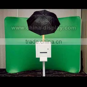 Portable Tension Spring Backdrop Tension Fabric Booth Display thumbnail-3