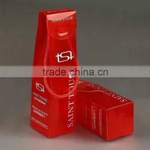 Custom Christmas Wine Gift Boxes for Bottle Carrier thumbnail-3
