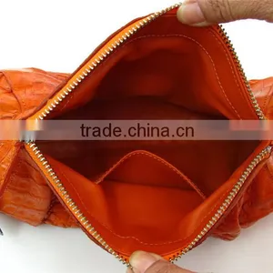 Fashion Women Genuine Leather Handbag Crocodile Bag Clutch Bag Shoulder Bag thumbnail-6