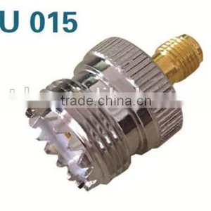 50 Ohm Brass SMA Male to UHF PL259 Connector thumbnail-4