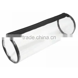 Wenzhou Cangnan Wholesale Clear Plastic Transparent Pvc Cylinder Shape Pencil Case for Man thumbnail-3