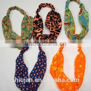 Fashion Elastic Fabric Head Wrap in Hair Accessories thumbnail-1
