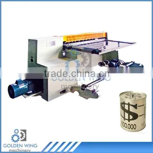 Semi-automatic Gang Slitter for Money Box/Coin Bank Tin Can Cutting Machine thumbnail-1