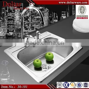 Handmade Square Kitchen Sink_Sinlg Stainless Steel Kitchen Sink_Small Kitchen Sink thumbnail-2
