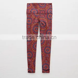 Wholesale Custom 2016 Latest Design Compression Tights Yoga Pant for Girl Running Yoga Pants for Women thumbnail-3