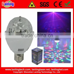 3W RGB Rotation LED Family Disco Party Effect Light Small Gifts thumbnail-1