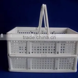 Plastic Folding Storage Baskets thumbnail-1