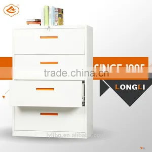 Lateral Metal Office/home/school Use4 Door Drawer Cabinet for File Storage thumbnail-4