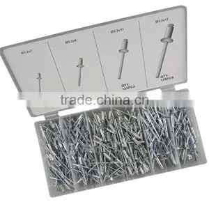 500pc Aluminum Rivet Assortment thumbnail-3