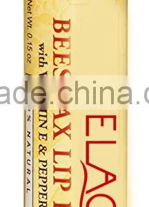 MELAO 100% Natural Moisturizing Lip Balm, Beeswax, 4 Tubes in Blister Box thumbnail-3