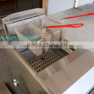 Commercial Electric Chicken Deep Fryer/Electric Deep Frying Machine/Commercial Potato Chips Deep Fryer For Fast Food Restaurant thumbnail-5