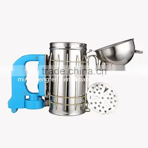 European Round Head Honey Farming Equipment Stainless Steel Bee Smoker thumbnail-2