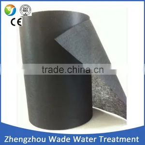 High Efficient Polyester Activated Carbon Non-woven Fabrics for Air / Water / Oil Filtration / Charcoal Filter Cloth Price thumbnail-1