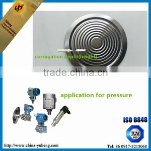 China Tantalum Titanium 316l Foil Diaphragm Differential Pressure Sensor thumbnail-1
