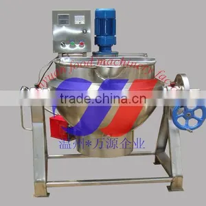100 Liter Gas Heating Jacketed Kettle Cooking Pot thumbnail-1