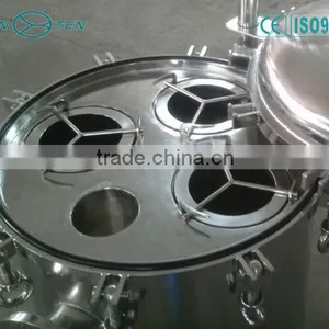 Multi Bags Filter Housing.Stainless Steel,Swinging Arm thumbnail-3